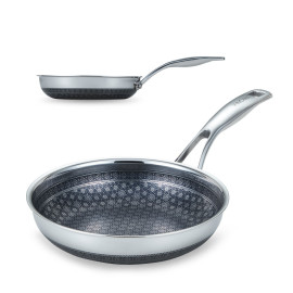 Chảo chống dính 2 mặt Inox 304 Kimscook Blackcube Vincent Hàn Quốc 20cm