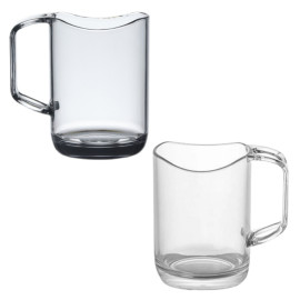 Cốc nhựa đánh răng sáng tạo KM Japan 4219 tay cầm cắm bàn chải