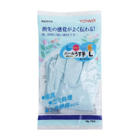 Găng tay cao su rửa bát Towa 764 hàng Nhật size L xanh