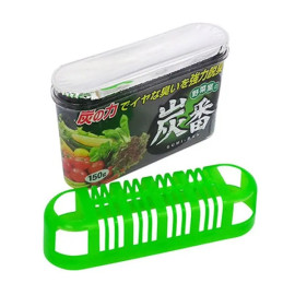 Hộp khử mùi ngăn rau củ tủ lạnh Nhật Kokubo Japan 150g hàng Nhật