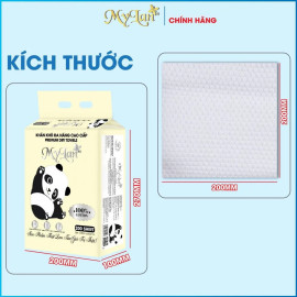 Khăn khô rút đa năng cao cấp MyLan gấu trúc 200 tờ/xách