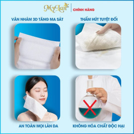 Khăn khô rút đa năng cao cấp MyLan gấu trúc 200 tờ/xách
