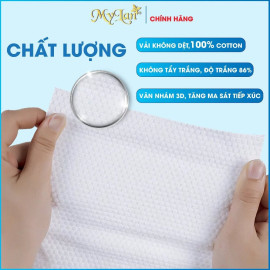 Khăn khô rút đa năng cao cấp MyLan gấu trúc 200 tờ/xách