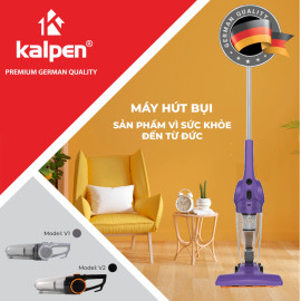 Máy hút bụi cầm tay Kalpen Đức V1 công suất 1000W màu tím bảo hành 2 năm