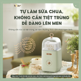 Máy làm sữa chua tự động 1L Bear SB-SC12C bảo hành 18 tháng