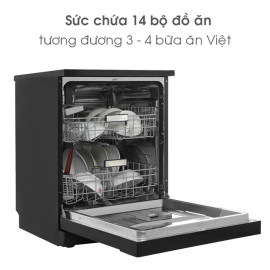 Máy rửa chén bát độc lập Hafele HDW-F601B (535.29.670) hàng Đức, bảo hành 3 năm