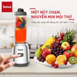Máy xay sinh tố mini 2 cối 600ml Tefal Mix & Move BL15FD30 300W