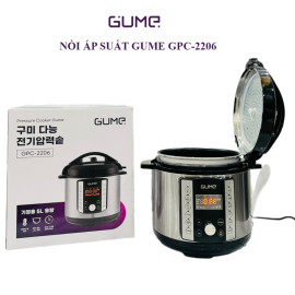 Nồi áp suất điện 5L Gume Hàn Quốc GMPC-2206 công suất 900W