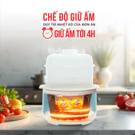 Nồi nấu chậm, chưng yến đa năng Kalpen SK2 dung tích 1L, hàng Đức