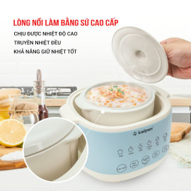 Nồi nấu chậm, chưng yến đa năng Kalpen SK2 dung tích 1L, hàng Đức