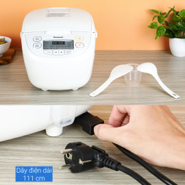 Nồi cơm điện tử Panasonic dung tích 1.8 lít SR-CL188WRAM, bảo hành 12 tháng
