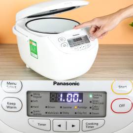 Nồi cơm điện tử Panasonic dung tích 1.8 lít SR-CL188WRAM, bảo hành 12 tháng
