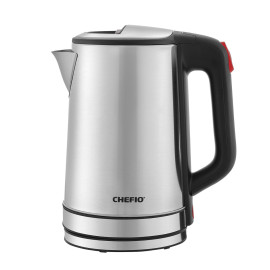 Ấm siêu tốc inox 1.8L CHEFIO CFK2219 công suất 1500W, bảo hành 12 tháng
