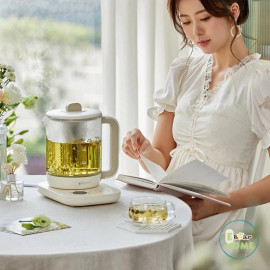 Bình thùy tinh pha trà giữ nhiệt Bear 1.5L SB-PT15K, công suất 1000W