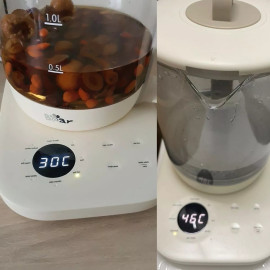 Bình thùy tinh pha trà giữ nhiệt Bear 1.5L SB-PT15K, công suất 1000W