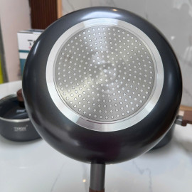 Bộ 2 nồi 1 chảo nhôm chống dính 5 lớp Tokki Hàn Quốc TK82 đáy từ