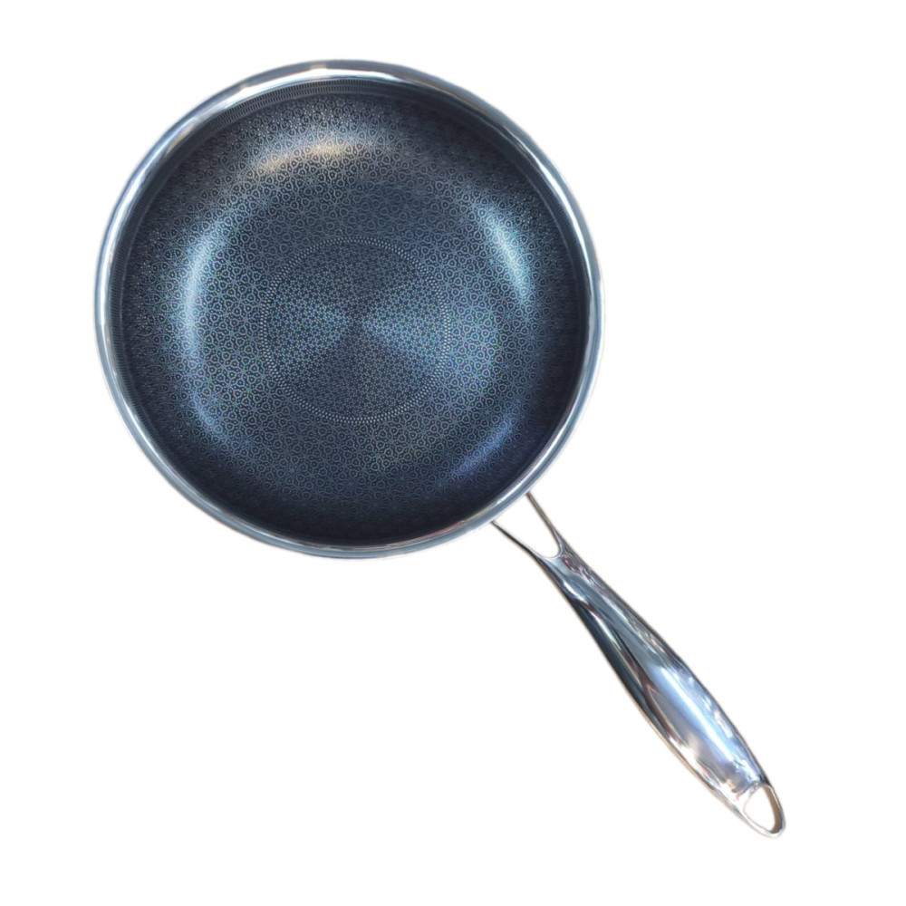 Chảo Inox 304 đúc liền chống dính Blackcube Kimscook Make Up 22cm