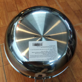 Chảo Inox 304 đúc liền chống dính Blackcube Kimscook Make Up 22cm