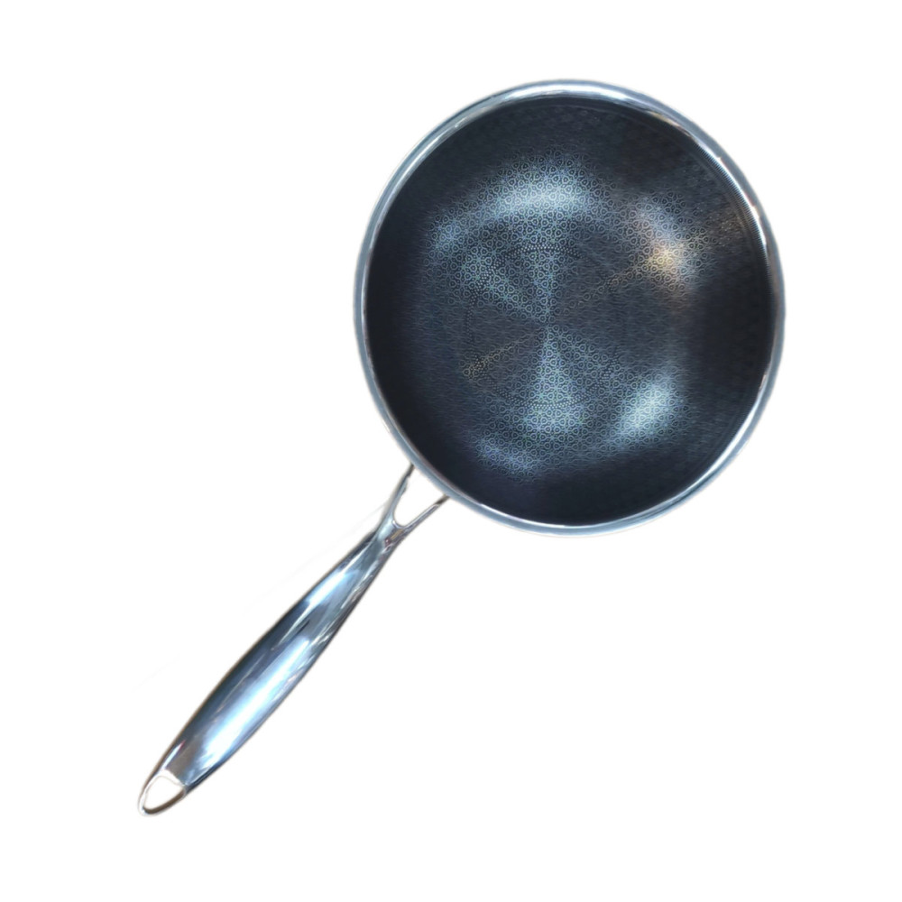 Chảo sâu lòng Inox 304 đúc liền chống dính Blackcube Kimscook Make Up 22cm