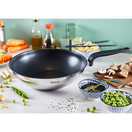 Chảo xào chống dính Inox cao cấp Tefal Cook Eat B9221904 size 28cm