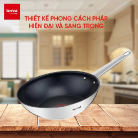 Chảo xào chống dính Inox cao cấp Tefal Cook Eat B9221904 size 28cm