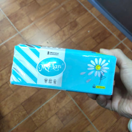 Thùng 20 gói Giấy rút đa năng cao cấp Hoa Cúc 4 lớp MyLan (400 tờ/gói)