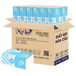 Thùng 20 gói Giấy rút đa năng cao cấp Hoa Cúc 4 lớp MyLan (400 tờ/gói)