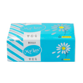 Thùng 20 gói Giấy rút đa năng cao cấp Hoa Cúc 4 lớp MyLan (400 tờ/gói)