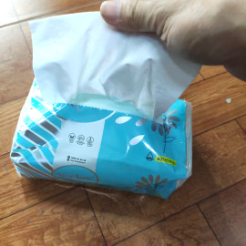 Thùng 20 gói Giấy rút đa năng cao cấp Hoa Cúc 4 lớp MyLan (400 tờ/gói)