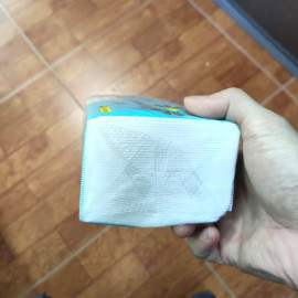 Thùng 20 gói Giấy rút đa năng cao cấp Hoa Cúc 4 lớp MyLan (400 tờ/gói)