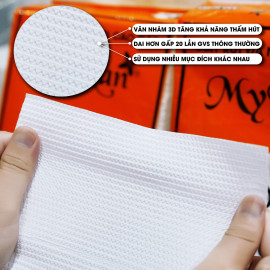 Giấy rút đáy đa năng Gấu trúc Mylan 330 tờ/xách