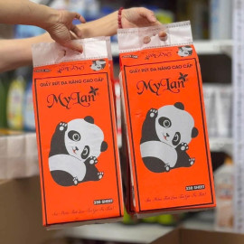 Giấy rút đáy đa năng Gấu trúc Mylan 330 tờ/xách
