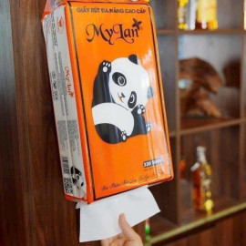 Giấy rút đáy đa năng Gấu trúc Mylan 330 tờ/xách