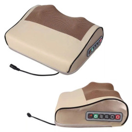 Gối massage cổ vai gáy hồng ngoại Okato Seka Nhật Bản 6 chức năng