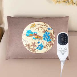 Gối thảo dược ngải cứu cắm điện Seka SK750 massage thư giãn