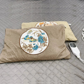 Gối thảo dược ngải cứu cắm điện Seka SK750 massage thư giãn