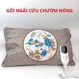 Gối thảo dược ngải cứu cắm điện Seka SK750 massage thư giãn