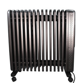 Máy sưởi dầu 15 thanh Tiross TS9222 công suất 2800W kèm khiển từ xa