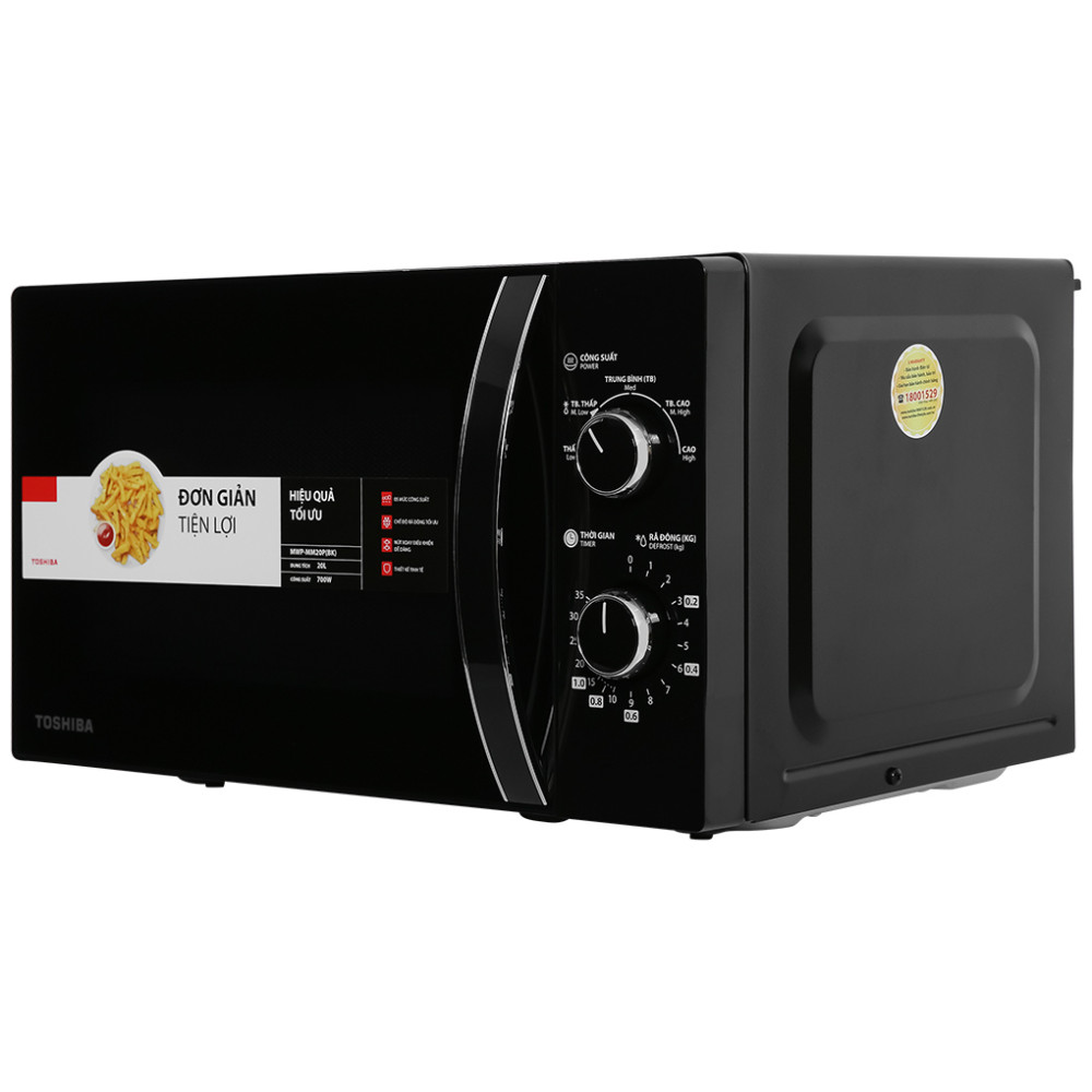 Lò vi sóng 20 lít Toshiba MW2-MM20P(BK) công suất 700W