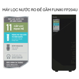 Máy lọc nước RO để gầm Funiki FP204U, 11 lõi, 20L/h, bảo hành 36 tháng