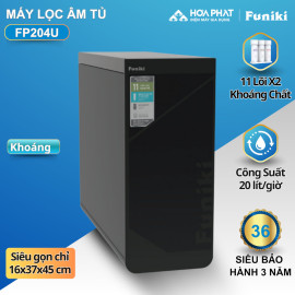 Máy lọc nước RO để gầm Funiki FP204U, 11 lõi, 20L/h, bảo hành 36 tháng