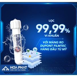 Máy lọc nước Hydrogen ion Kiềm nóng lạnh Funiki FP605A, 13 lõi