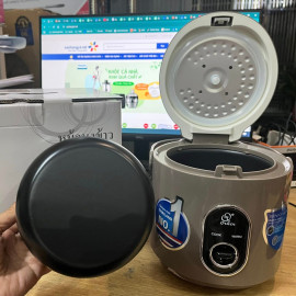 Nồi cơm điện mini Thái Lan Orkin OR96 dung tích 0.6L, lòng phủ Ceramic giữ nhiệt tốt