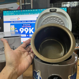 Nồi cơm điện mini Thái Lan Orkin OR96 dung tích 0.6L, lòng phủ Ceramic giữ nhiệt tốt