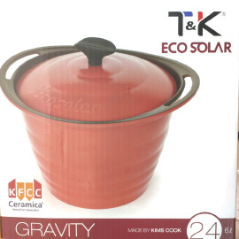 Nồi hầm nhôm đúc Hàn Quốc KImscook T&K Eco Solar 24cm dung tích 6L
