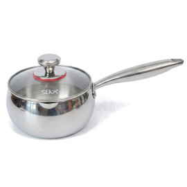 Quánh inox 304 đúc liền khối Seka 14cm SKM3844 xuất Nhật