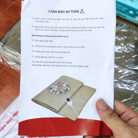 Thảm điện ngải cứu Seka giảm đau mỏi Vai Gáy, Lưng Chân kiêm sưởi ấm thư giãn