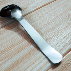 Thìa phở inox cao cấp S60613 dài 16.5x4.6cm đáy phẳng