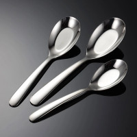 Thìa phở Stainless Steel D001 dài 18cmx4,5cm đáy phẳng