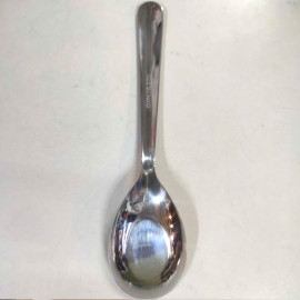 Thìa phở Stainless Steel D001 dài 18cmx4,5cm đáy phẳng